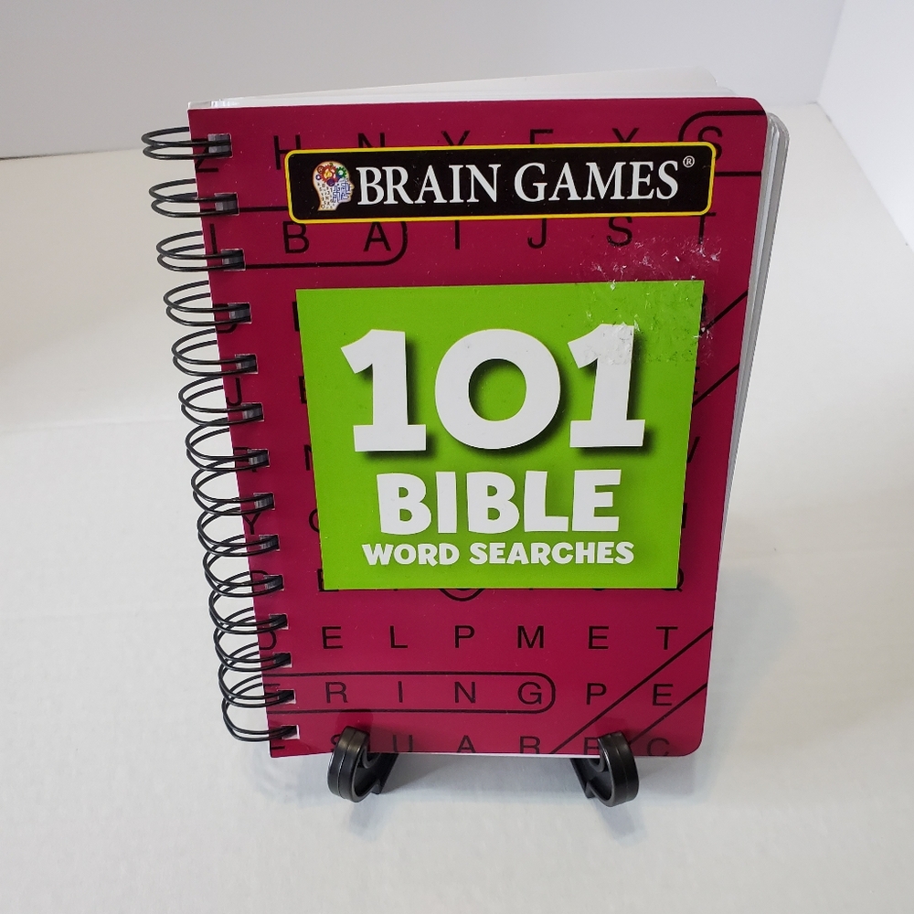 101 Bible Word Searches Book- Brain Game